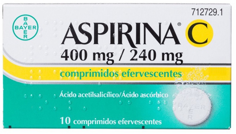 Aspirina C 10 Comprimidos Efervescentes