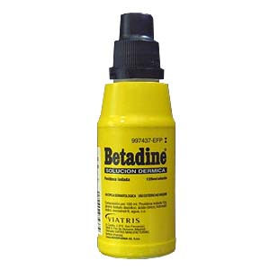 Betadine Solucion Dermica 125 Ml