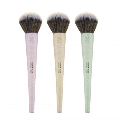 Beter Natural Fiber Brocha Para Maquillaje En Polvo