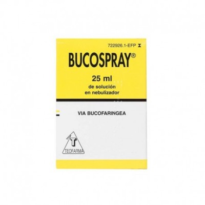 Bucospray 15 Mg/Ml + 0.5 Mg/Ml Solución para Pulverización Bucal 25 Ml