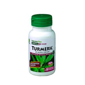 Natures Plus Turmeric 400 Mg Curcuma 60 Cápsulas