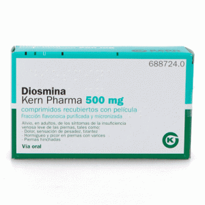 Diosmina Kern Pharma 500Mg 30 Comprimidos