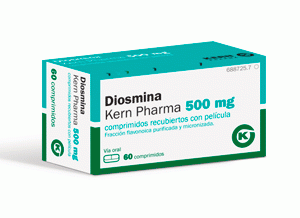 Diosmina Kern Pharma 500Mg 60 Comprimidos
