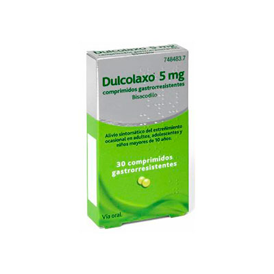 Dulcolaxo 5 Mg 30 Comprimidos