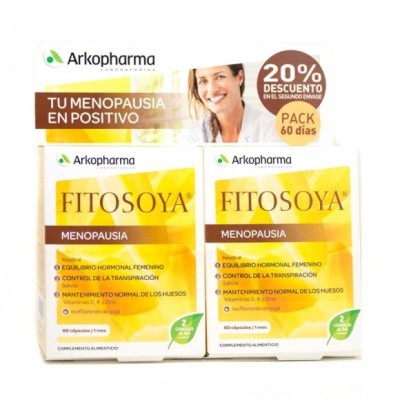 Fitosoya Menopausia Duplo 2x60 Cápsulas