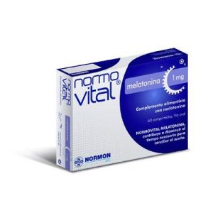 Normovital Melatonina 1 Mg 60 Comprimidos