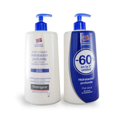 Neutrogena Loción Corporal Hidratación Profunda Piel Seca 2x750 Ml
