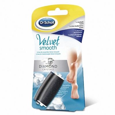 Dr. Scholl Lima Velvet Smooth 1 Recambio Durezas Persistentes + 1 Acabado Suave