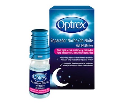 Optrex Reparador Noche Gel Oftálmico Estéril 10 Ml