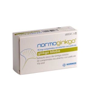 Normoginkgo 70 Mg 30 Comprimidos