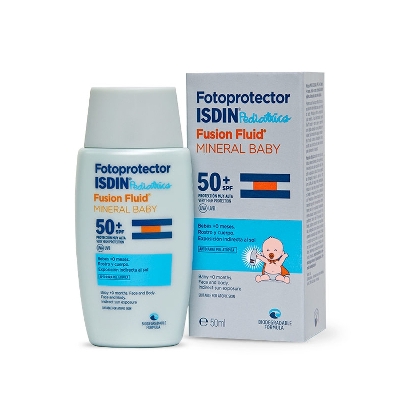 Isdin Pediatrics Fotoprotector Mineral Fusion Fluid SPF50+ 50 Ml