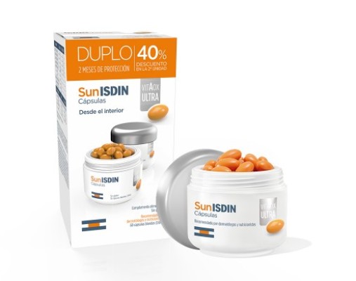 Sun Isdin VitAox Ultra Duplo 2×30 Cápsulas
