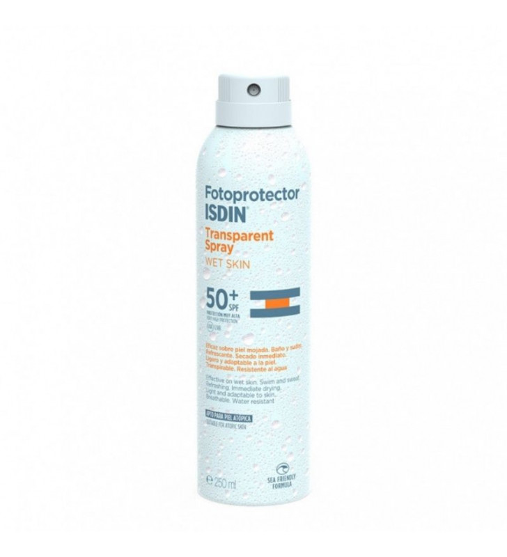 Isdin Fotoprotector Transparent Spray Wet Skin SPF50+ 250Ml