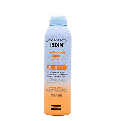 Isdin Fotoprotector  Transparent Spray Wet Skin 250Ml