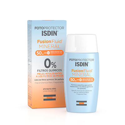 Isdin Fotoprotector SPF50+ Fusión Fluido Mineral  50 Ml