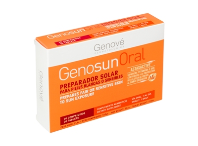 Genosun Oral Reparador Solar 30 Comprimidos