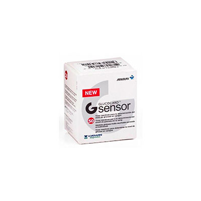 GlucoCard G Sensor Tiras Reactivas 50 Unidades