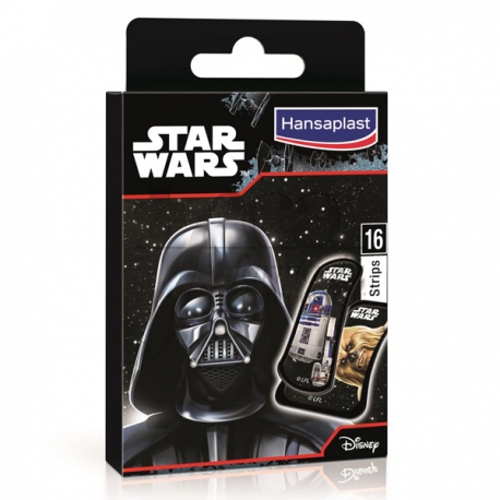 Hansaplast Junior Tiras Adhesivas Dibujos Starwars 16 Unidades