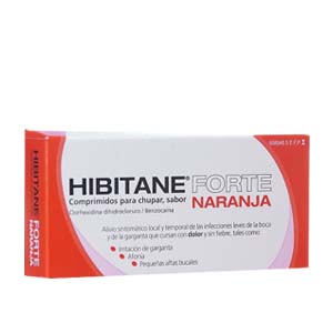 Hibitane Naranja Forte 20 Comprimidos