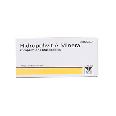 Hidropolivit Mine 30 Comprimidos Masticables