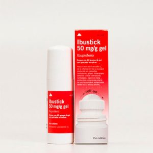 Ibustick Gel Ibuprofeno 50 Mg/Gr Roll-On 60 Gr