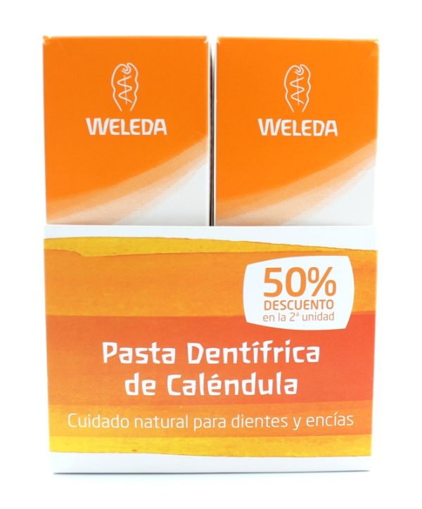 Weleda Pasta Dentífrica de Caléndula Duplo 2x75 Ml