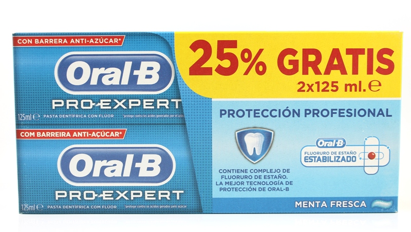 Oral-B Pro-Expert Protección Pofesional Pasta Duplo 2x 125ml