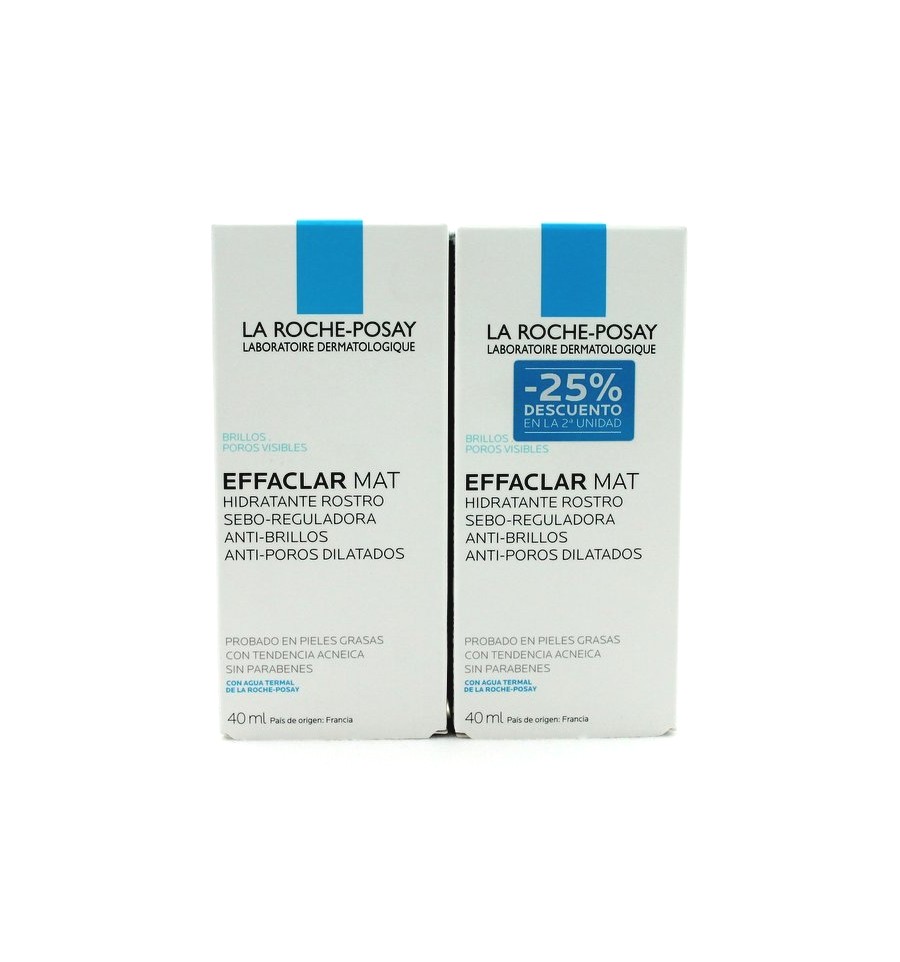 La Roche Posay Effaclar Mat Duplo 2x40 Ml