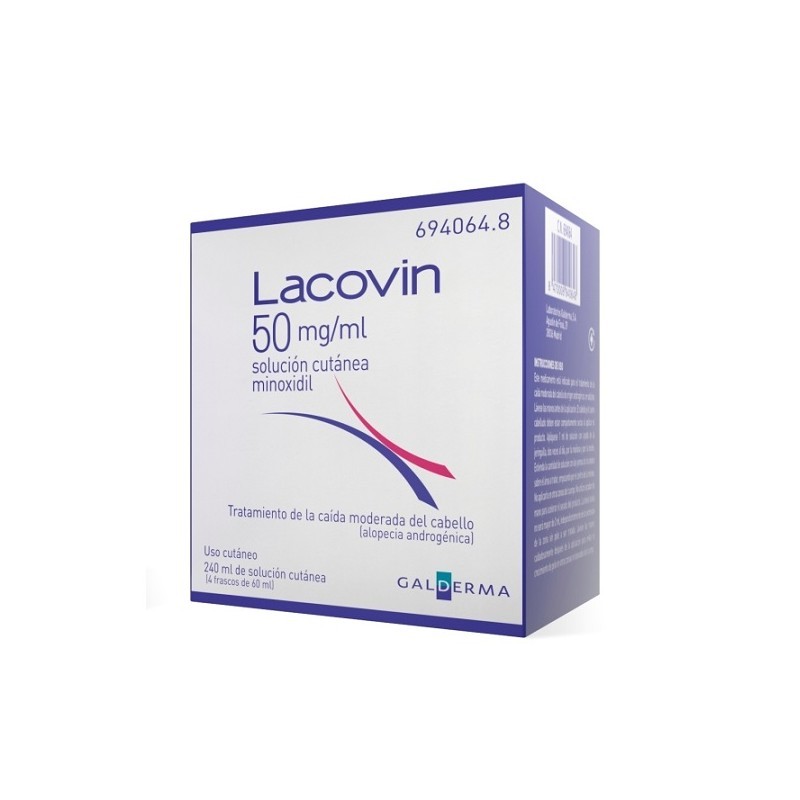 Lacovin 50 Mg/Ml Solución Cutánea Minoxidil 240 Ml