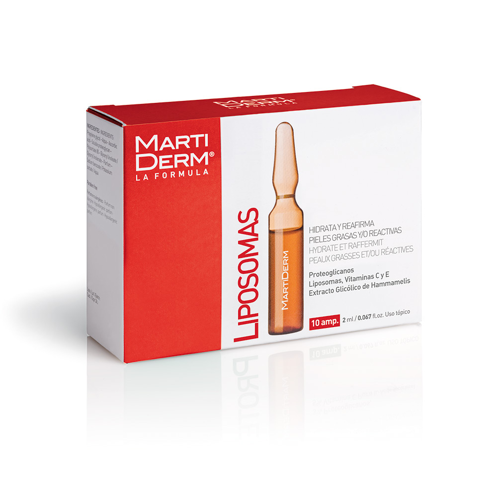 Martiderm Liposomas Pieles Grasas 10 Ampollas