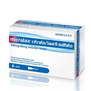 Micralax 4 Microenemas 5 Ml