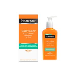 Neutrogena Pack Visibly Clear Gel Limpiador 200 Ml + Hidratación 50 Ml