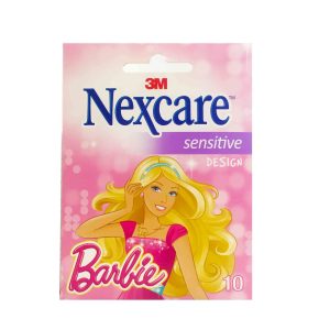 Nexcare Sensitive Design Barbie 10 Unidades