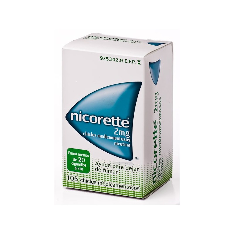 Nicorette 2 Mg 105 Chicles