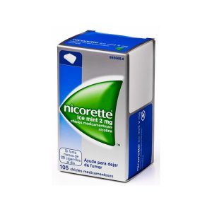 Nicorette Ice Mint 2 Mg105 Chicles