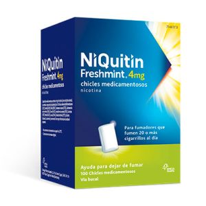Niquitin Freshmint 4 Mg 100 Chicles