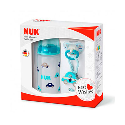 Nuk First Choice Biberón 300Ml + Chupete 0-6Meses