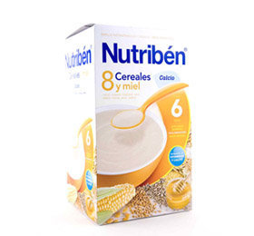 Nutriben 8 Cereales y Miel Calcio 600 Gr
