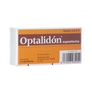 Optalidon Adultos 6 Supositorios