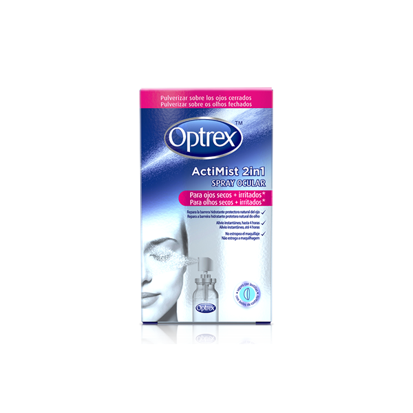 Optrex Actimist 2 En 1 Spray Ocular Ojos Secos 10 Ml