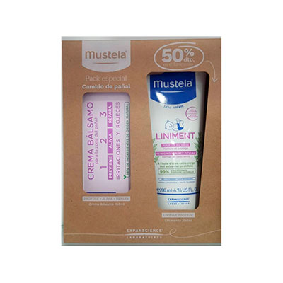 Mustela Pack Crema Bálsamo 150Ml + Linimiento 200Ml