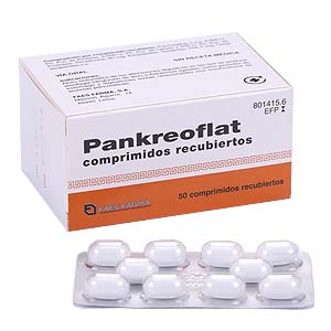 Pankreoflat 50 Grageas