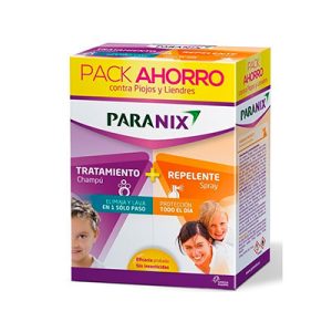 Paranix Pack Champú 200 Ml + Spray Protector 100 Ml