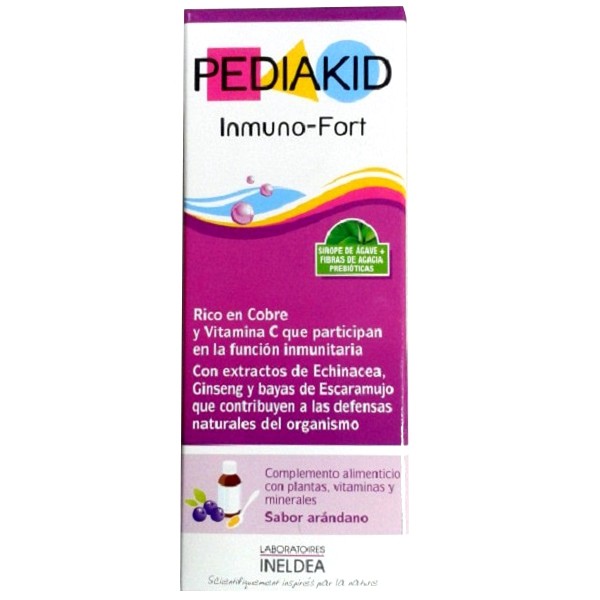 Pediakid Inmuno-Fort Sabor Arándano 125 Ml