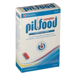 Pilfood Complex Cabello y Uñas 60 Comprimidos