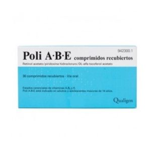 Poli A B E 30 Comprimidos Recubiertos
