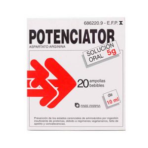 Potenciator 5 Gr 20 x 10 Ampollas bebibles