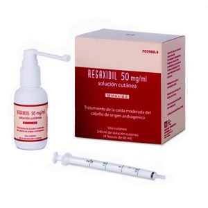 Regaxidil 50 Mg/Ml Solución Cutánea 240 Ml