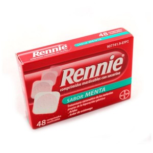 Rennie Sabor Menta 48 Comprimidos