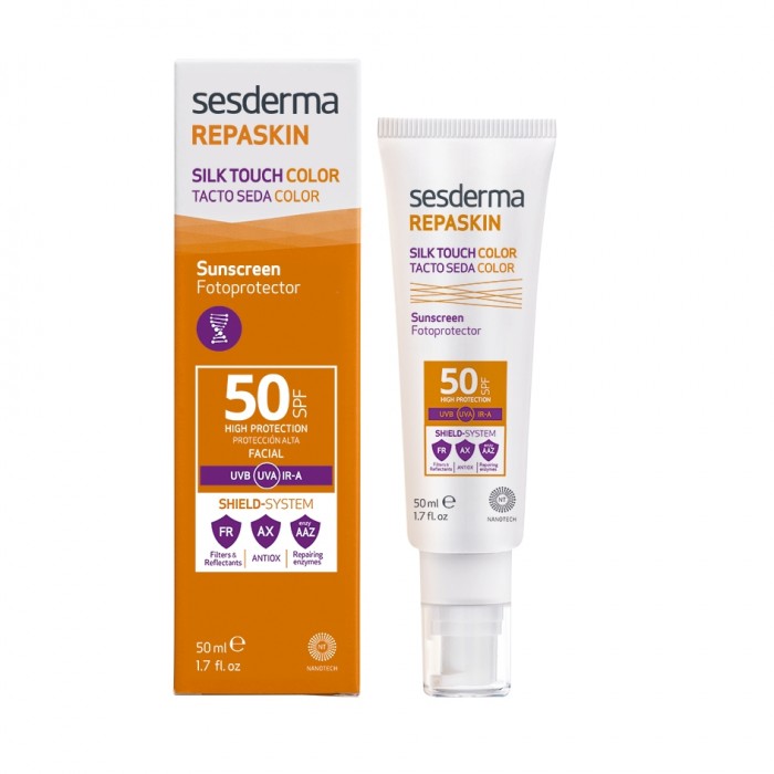 Sesderma Repaskin Facial SPF50 T.Seda+Color 50ml